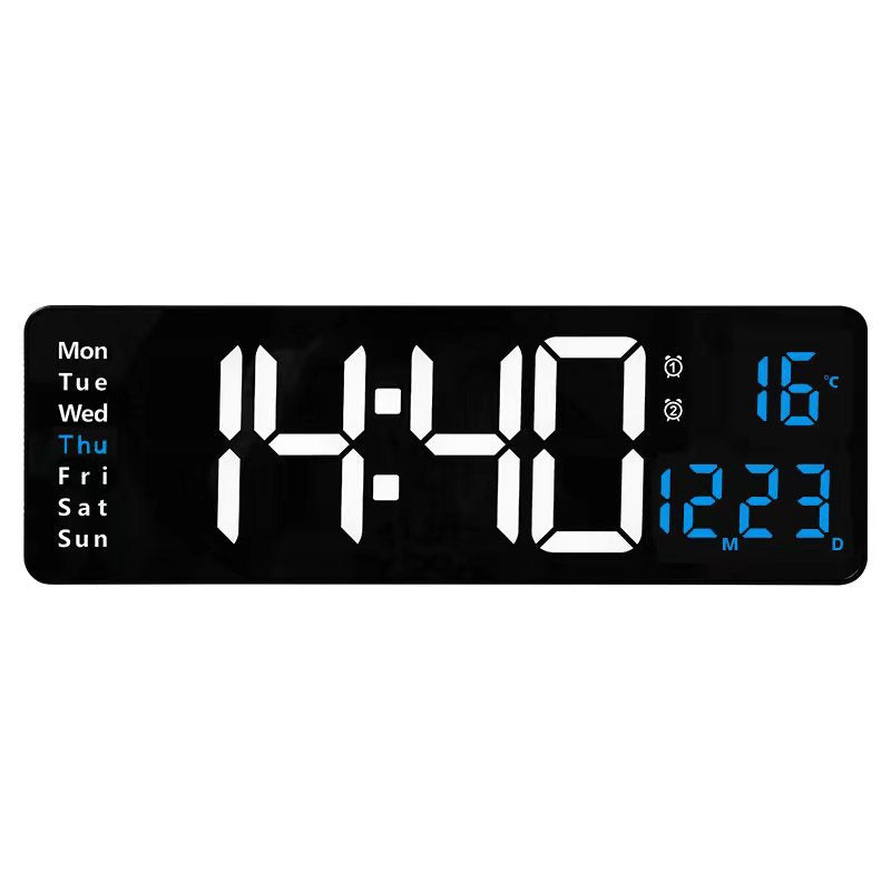 Large Display Digital Wall Clock