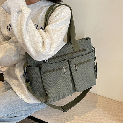 Everyday Corduroy Tote Bag