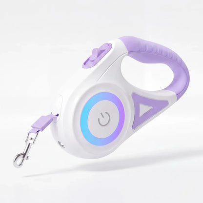 Illuminated 5M Retractable Dog Lead