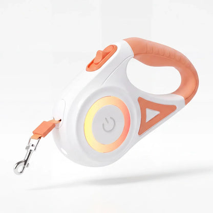 Illuminated 5M Retractable Dog Lead