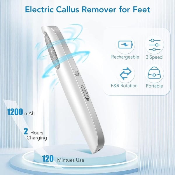 SoftSteps™ Electric Foot File – Christmas Sale 50% OFF 🎄