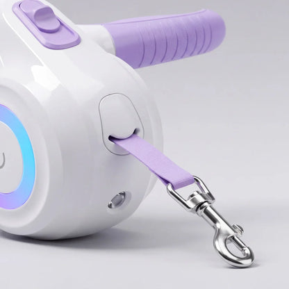 Illuminated 5M Retractable Dog Lead