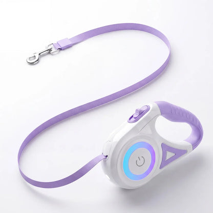 Illuminated 5M Retractable Dog Lead