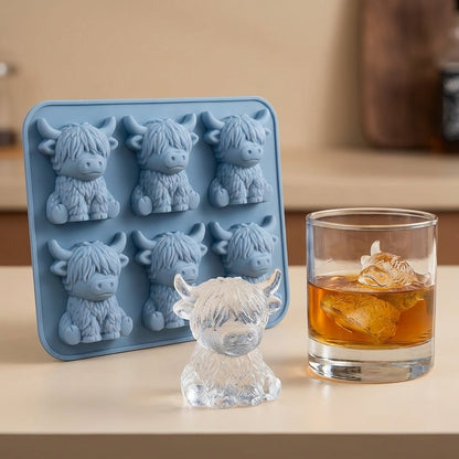 Highland Cow Ice Cube Tray