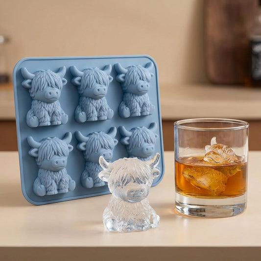 Highland Cow Ice Cube Tray