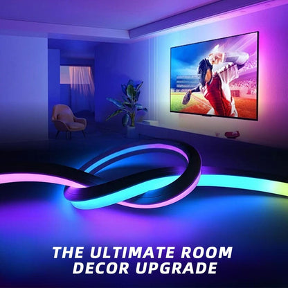 GlowLine™ Smart RGB Neon Strip – Christmas Home Glow Edition