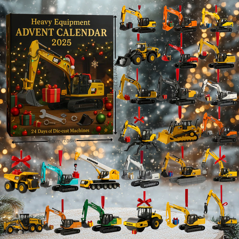 Heavy Equipment Advent Calendar 2025 – 24 Days of Construction Fun