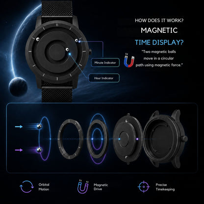 Magnetic Sphere Watch