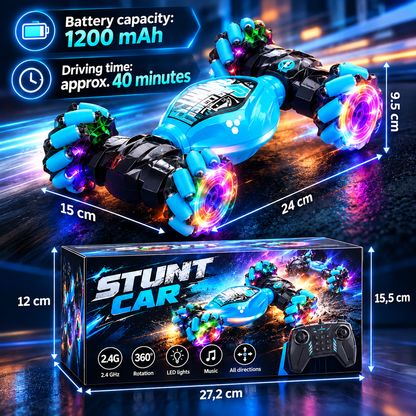 Gesture-Controlled RC Stunt Car