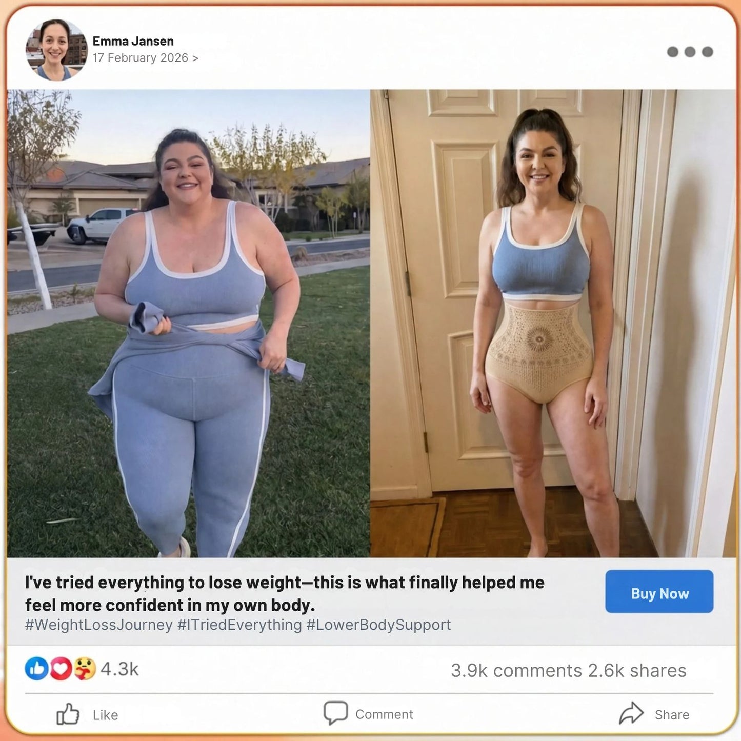 High Waist Seamless Shapewear