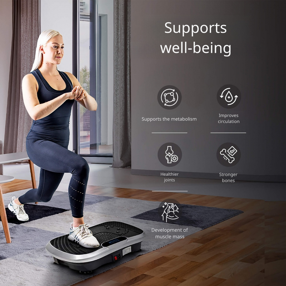 VibeMax™ Home Vibration Plate – Full-Body Toning & Fat-Burning in Just 20 Minutes a Day
