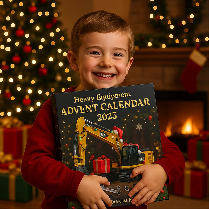 Heavy Equipment Advent Calendar 2025 – 24 Days of Construction Fun