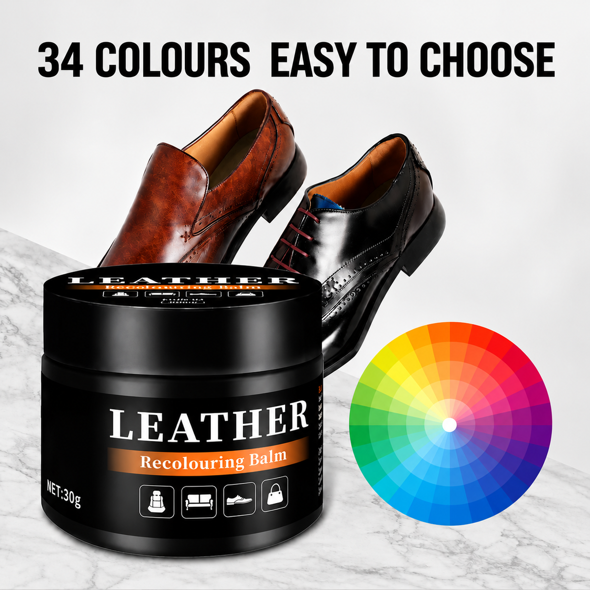 Leather Recolouring Balm