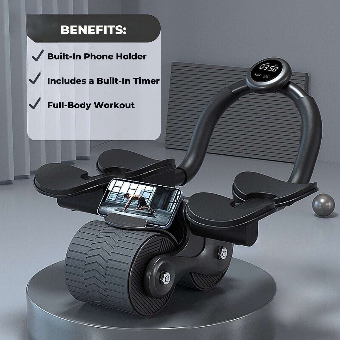 Automatic Rebound Abs Roller