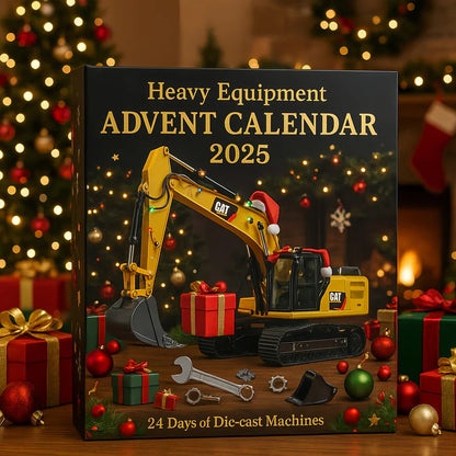 Heavy Equipment Advent Calendar 2025 – 24 Days of Construction Fun