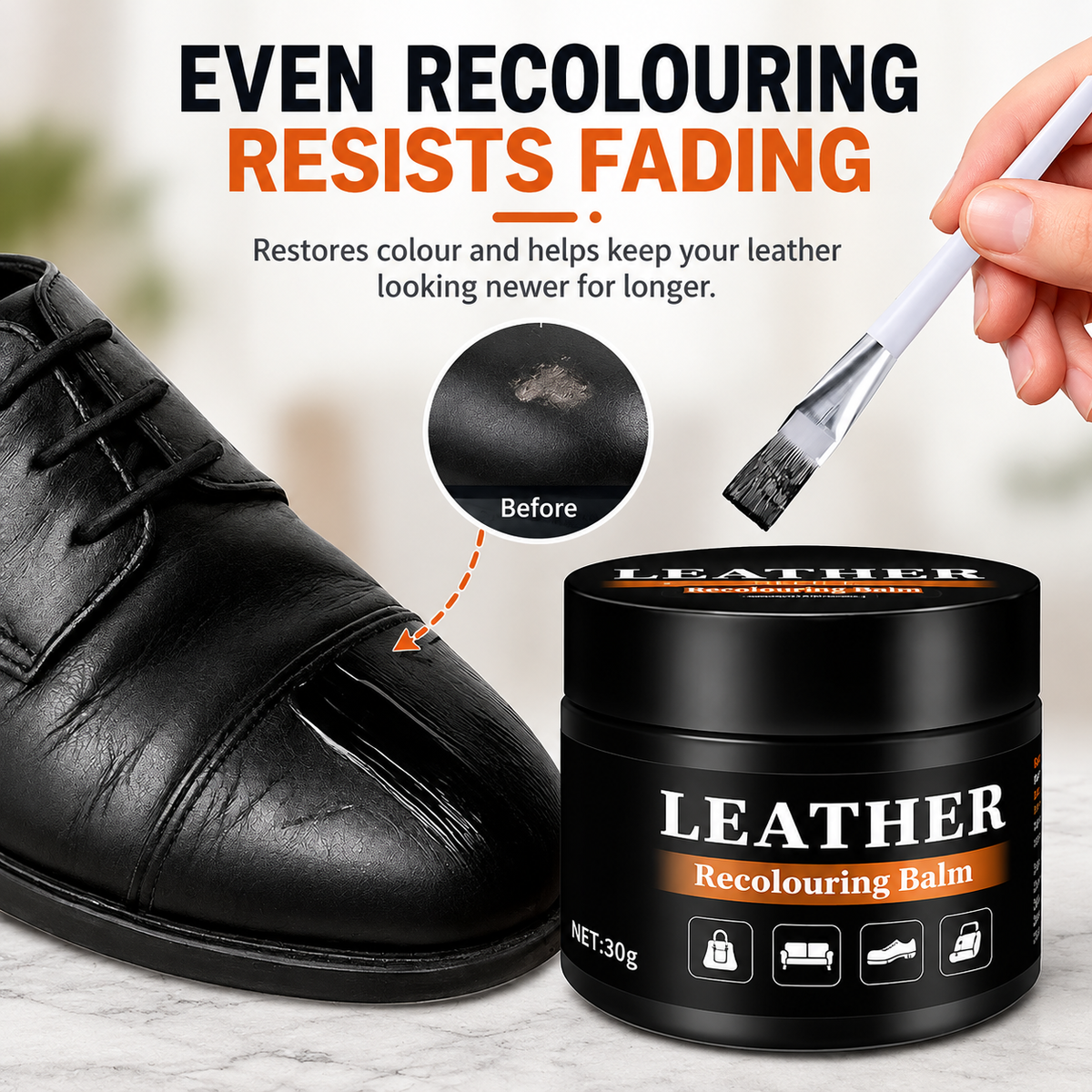 Leather Recolouring Balm