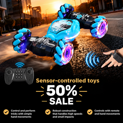 Gesture-Controlled RC Stunt Car