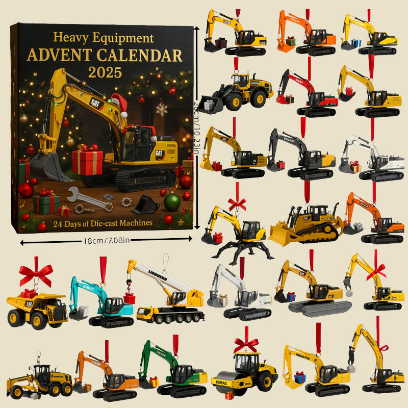 Heavy Equipment Advent Calendar 2025 – 24 Days of Construction Fun