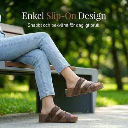 👡 50% DISCOUNT! ☀️ Platform Sandals – Double Straps, Platform & Perfect For A Trendy Summer Look 💃
