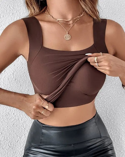 Built-In Bra Shaping Tank