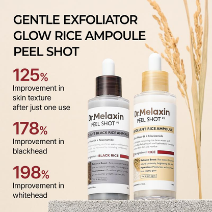 Calmistry™ PeelShot Rice Glow Ampoule Duo