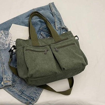Everyday Corduroy Tote Bag