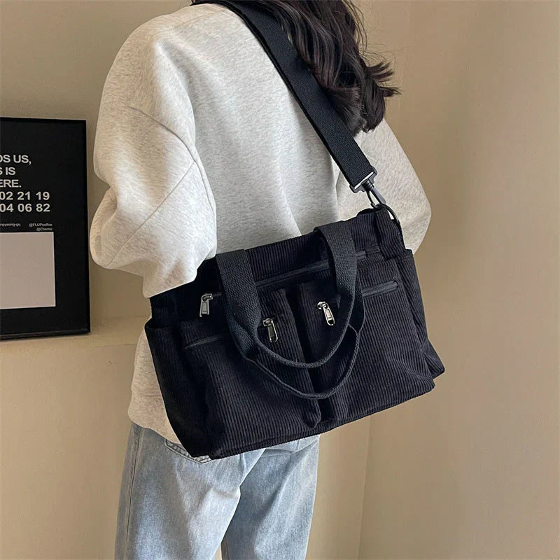 Everyday Corduroy Tote Bag