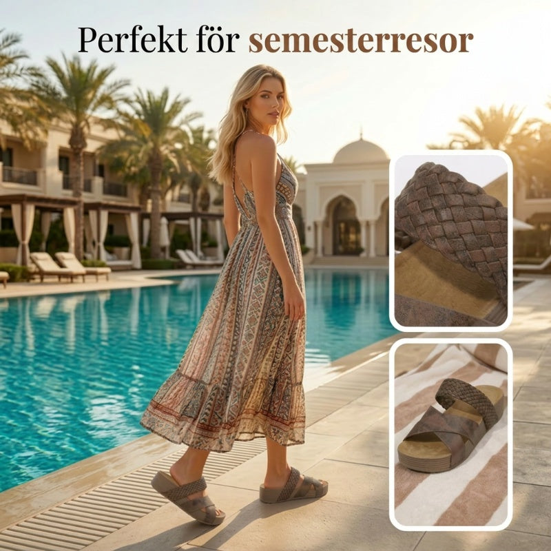👡 50% DISCOUNT! ☀️ Platform Sandals – Double Straps, Platform & Perfect For A Trendy Summer Look 💃