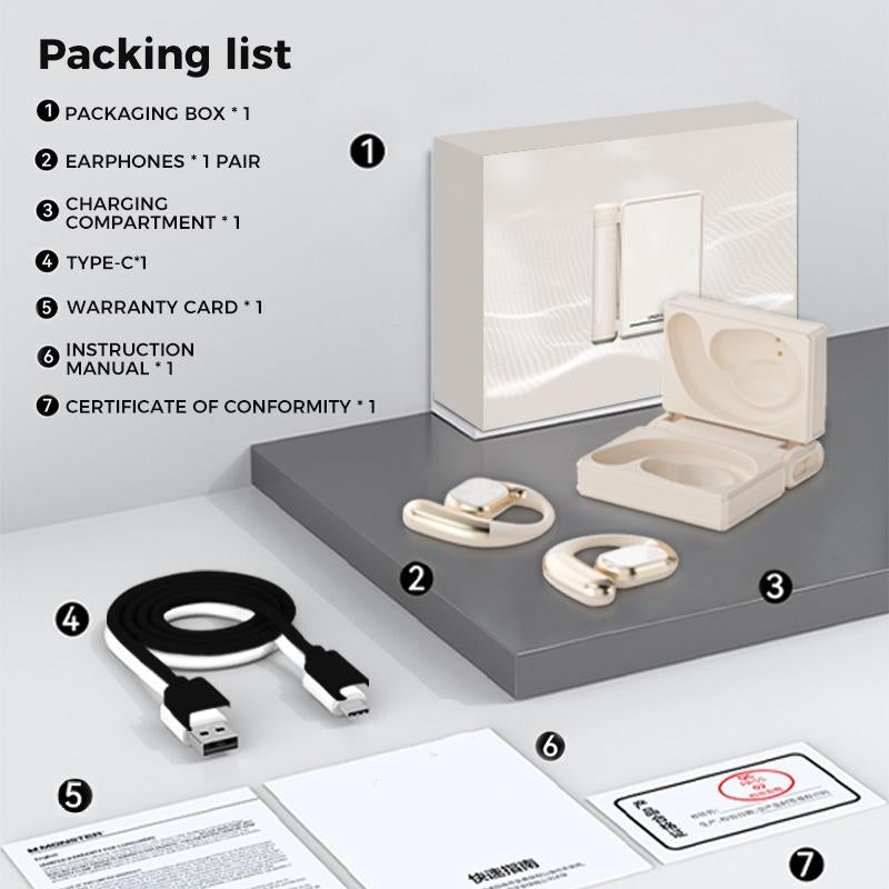 Open-Ear Wireless Earbuds