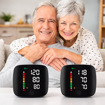 Wrist Blood Pressure Monitor – Rechargeable & Easy to Use