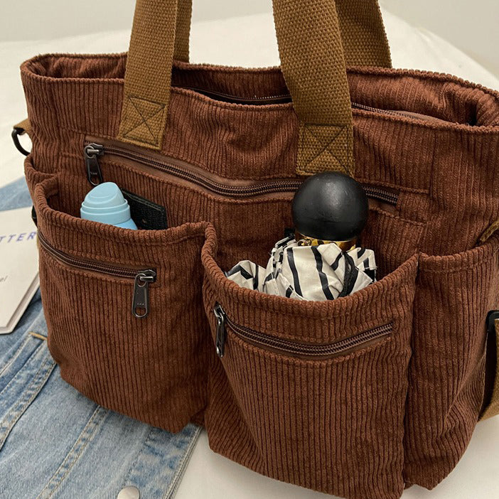 Everyday Corduroy Tote Bag