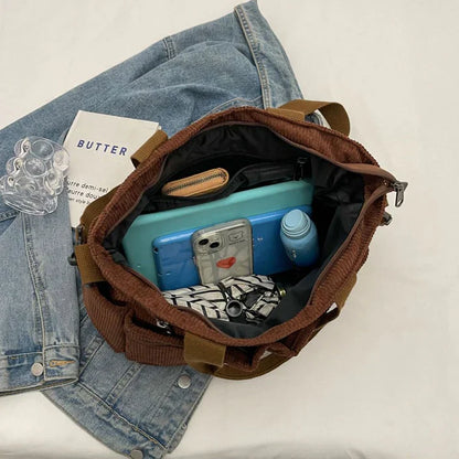Everyday Corduroy Tote Bag