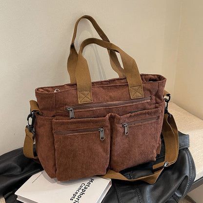 Everyday Corduroy Tote Bag