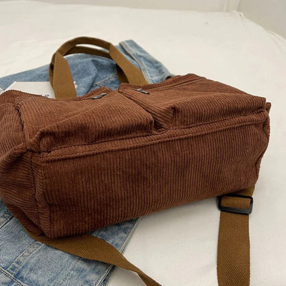 Everyday Corduroy Tote Bag