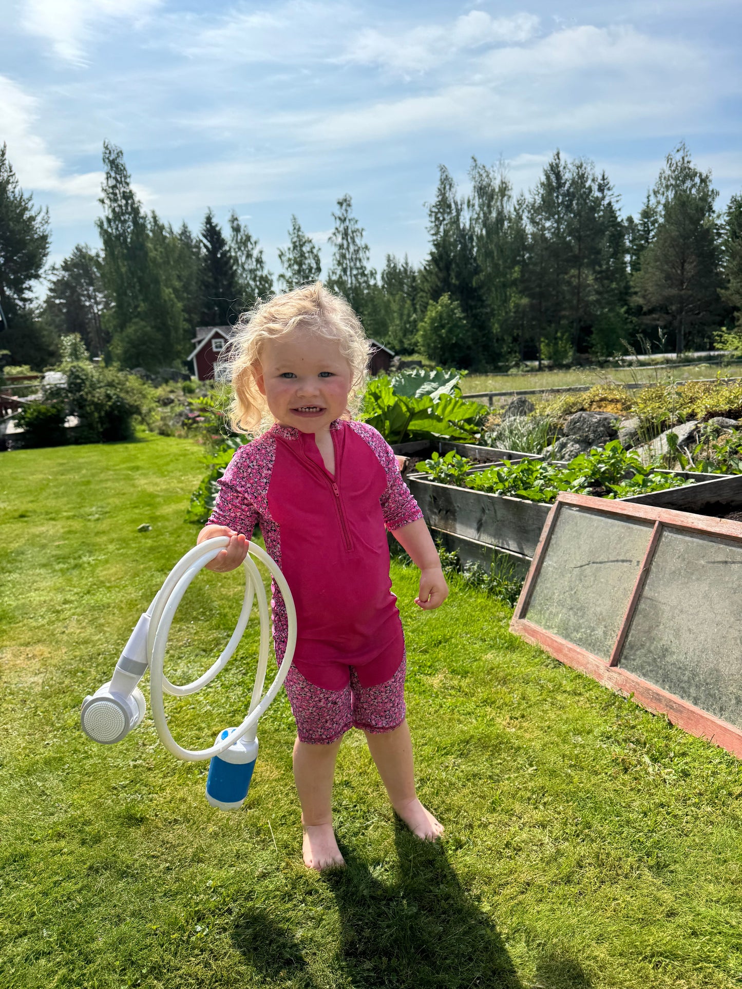 Aussie Outdoor Shower & Water Pump System
