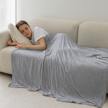 Calmistry CoolRest™ Blanket – Advanced Regulating Sleep Comfort