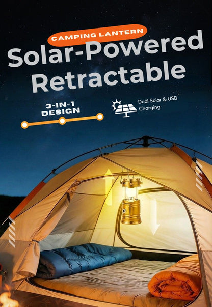 3-in-1 Rechargeable Camping Lantern