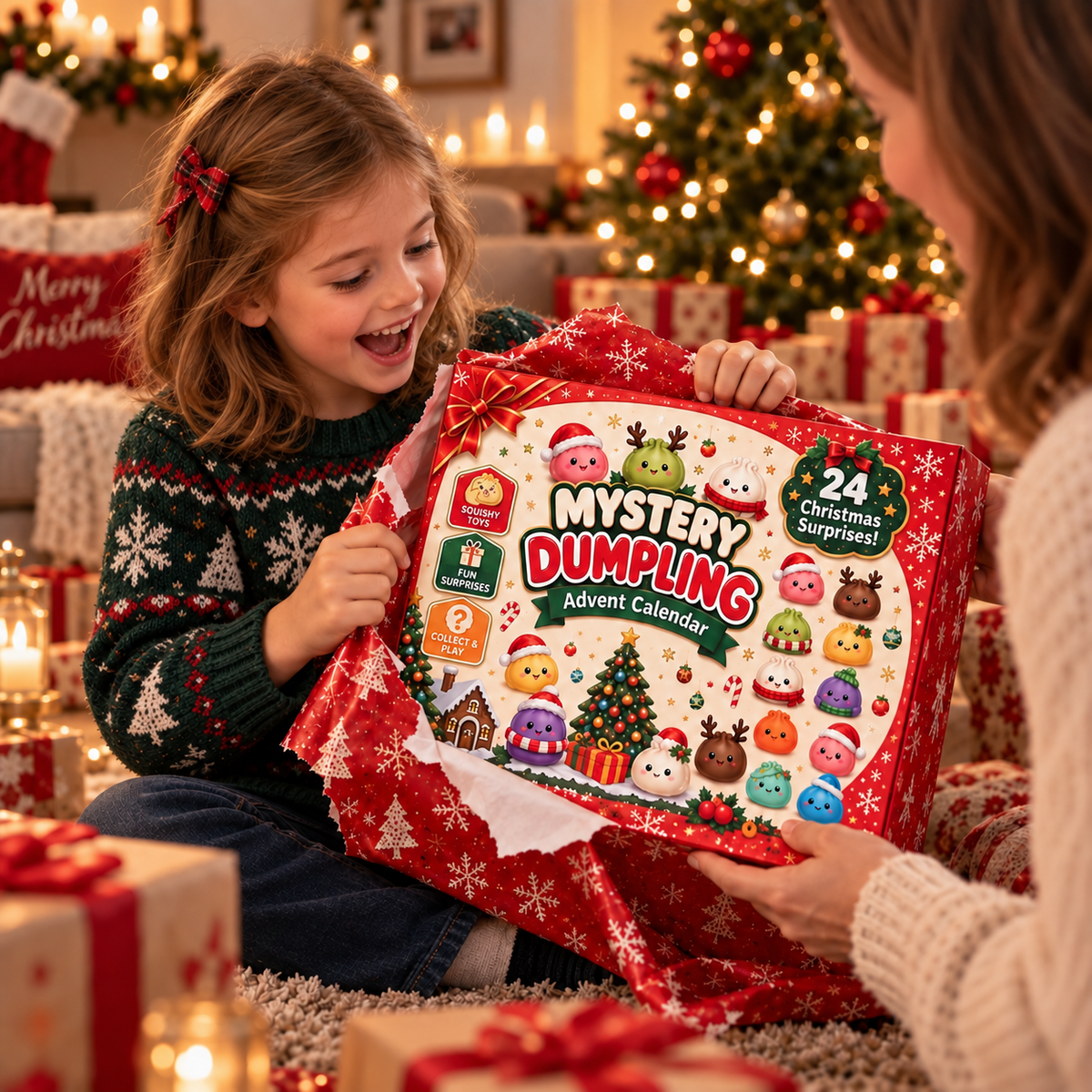Mystery Dumpling Christmas Advent Calendar