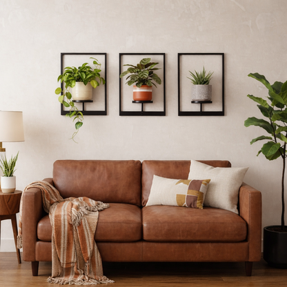 Wall-Mounted Plant & Display Shelf
