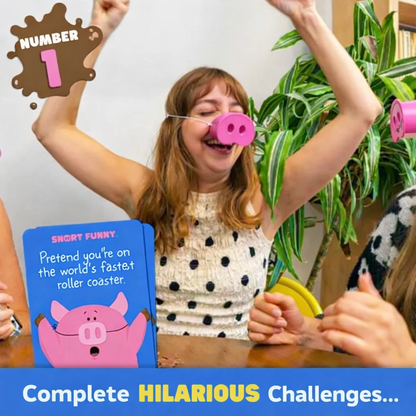 Snort Funny™ - The Ultimate No-Laugh Party Game