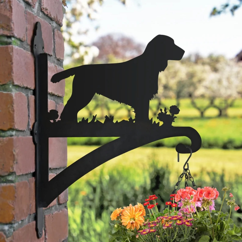 PawBloom™ Dog Silhouette Plant Hanger