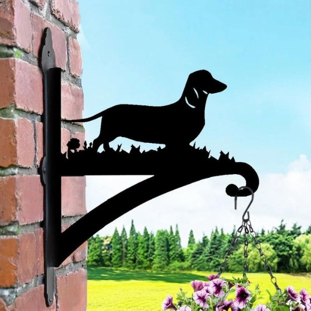 PawBloom™ Dog Silhouette Plant Hanger