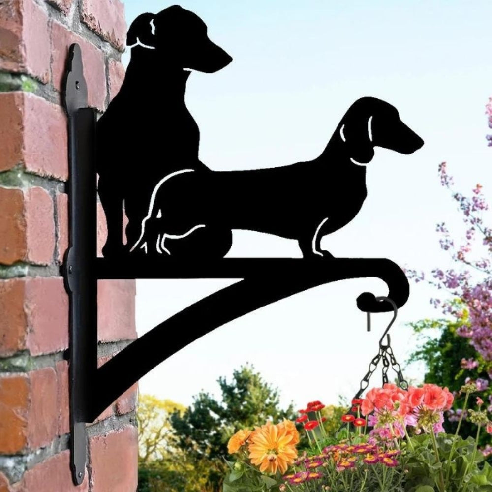 PawBloom™ Dog Silhouette Plant Hanger