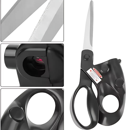 LaserCraft™ Precision Scissors – Perfect, Straight Cuts Every Time