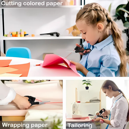 LaserCraft™ Precision Scissors – Perfect, Straight Cuts Every Time