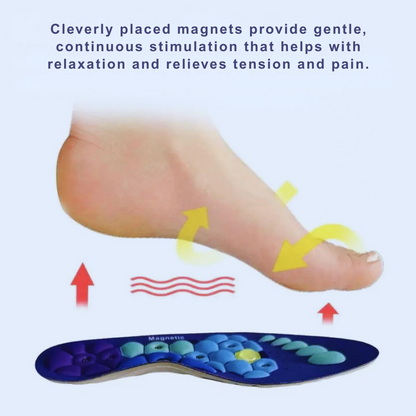 SoleRelief™ - Magnetic Insoles with Acupressure
