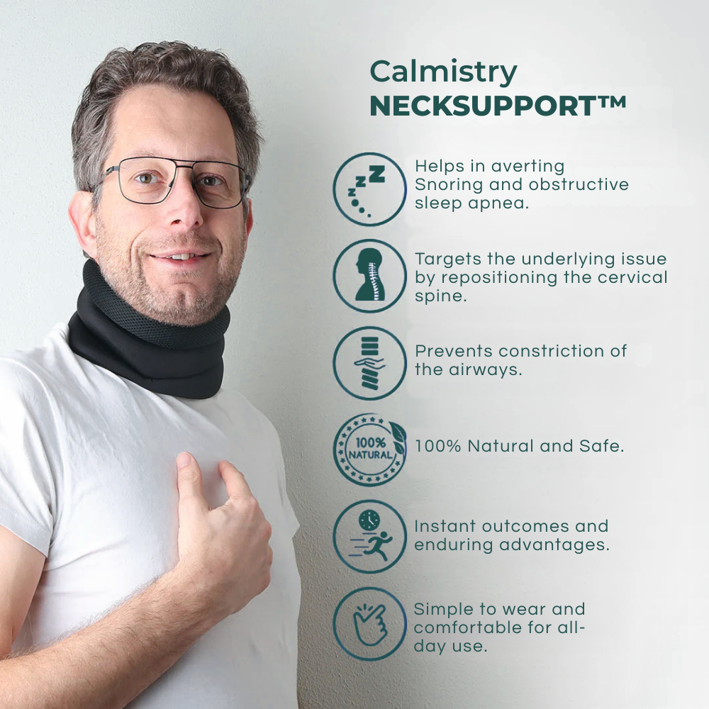 NeckSupport™ By Calmistry - Never Snore Again