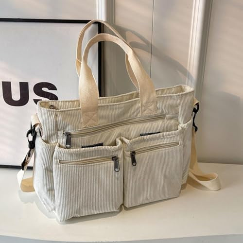 Everyday Corduroy Tote Bag