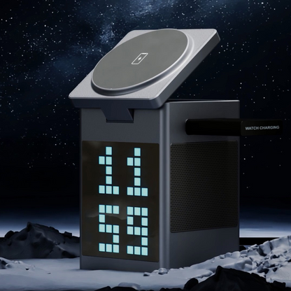 GlowMate — New Smart Charger With Speaker & LED Display