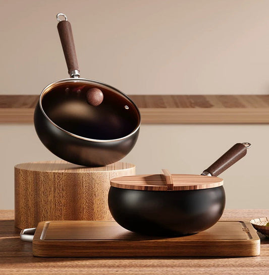 Hand-Forged Cast Iron Cooking Pan